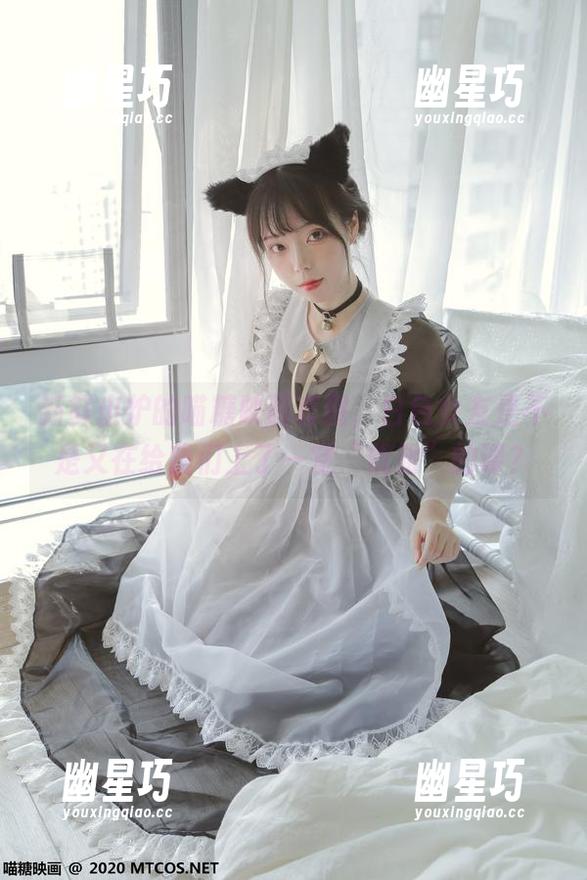 新鲜出炉的喵糖映画套图，白色女友是不是又在给我们上了一堂“优雅”的课？