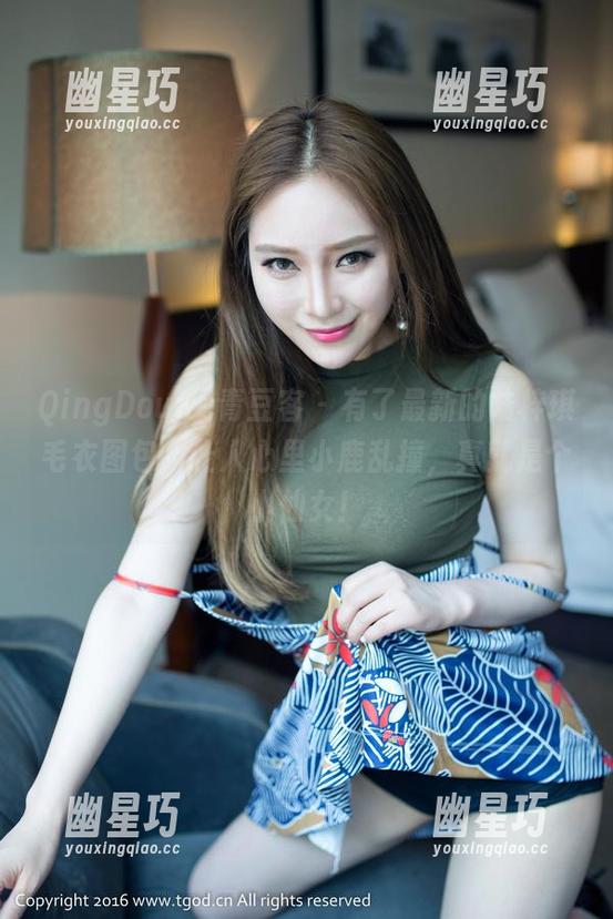QingDouKe青豆客 - 有了最新的陆梓琪毛衣图包，让人心里小鹿乱撞，真就是个小仙女！