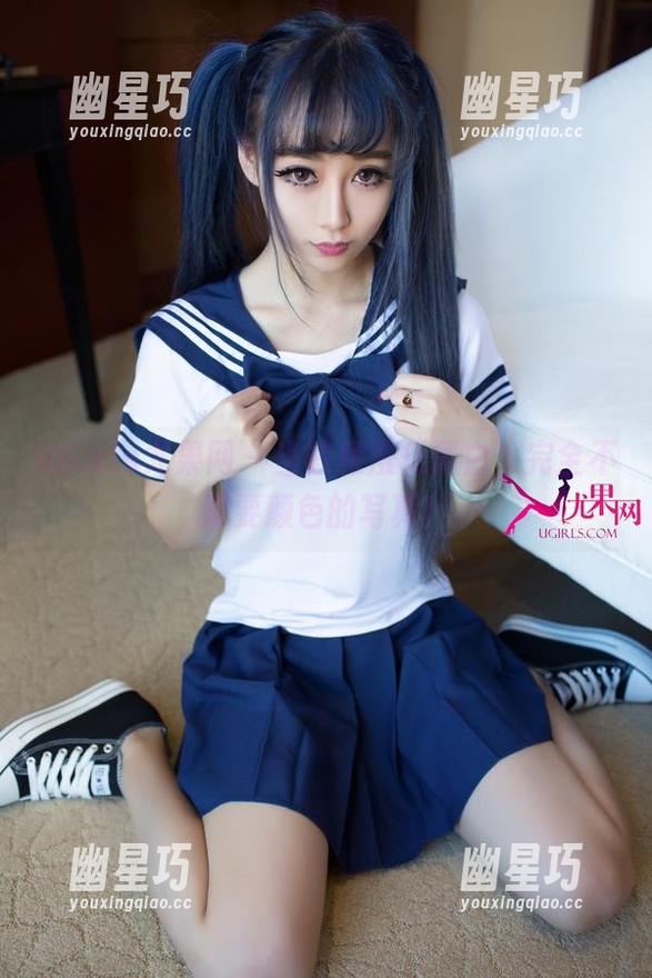 UGirls尤果网-陈雅漫 UGirls尤果网 - 当陈雅漫玩黑白,完全不需要颜色的写真!