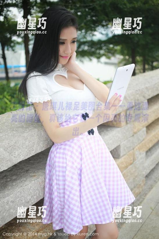 美媛馆-唐琪儿 美媛馆 - 唐琪儿裸足美图合集——看这漂亮的脚趾,真该给它们一个闪亮的专属演出。